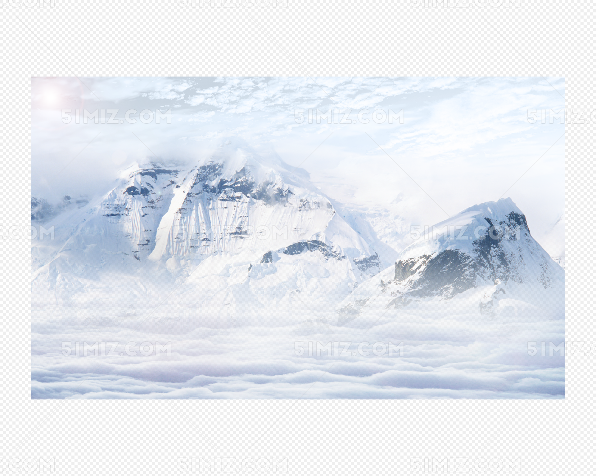 雪山背景图片素材免费下载 觅知网