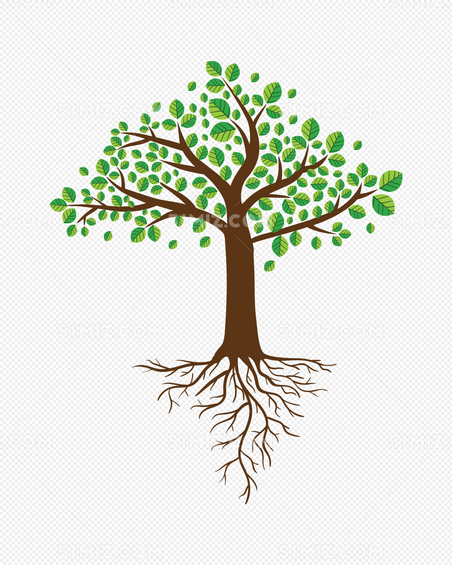 艺术矢量图形插图的风格化树枝树插画图片素材_ID:140120721-Veer图库