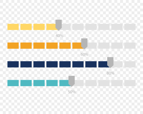 进度条素材 进度条元素图片下载 觅知网