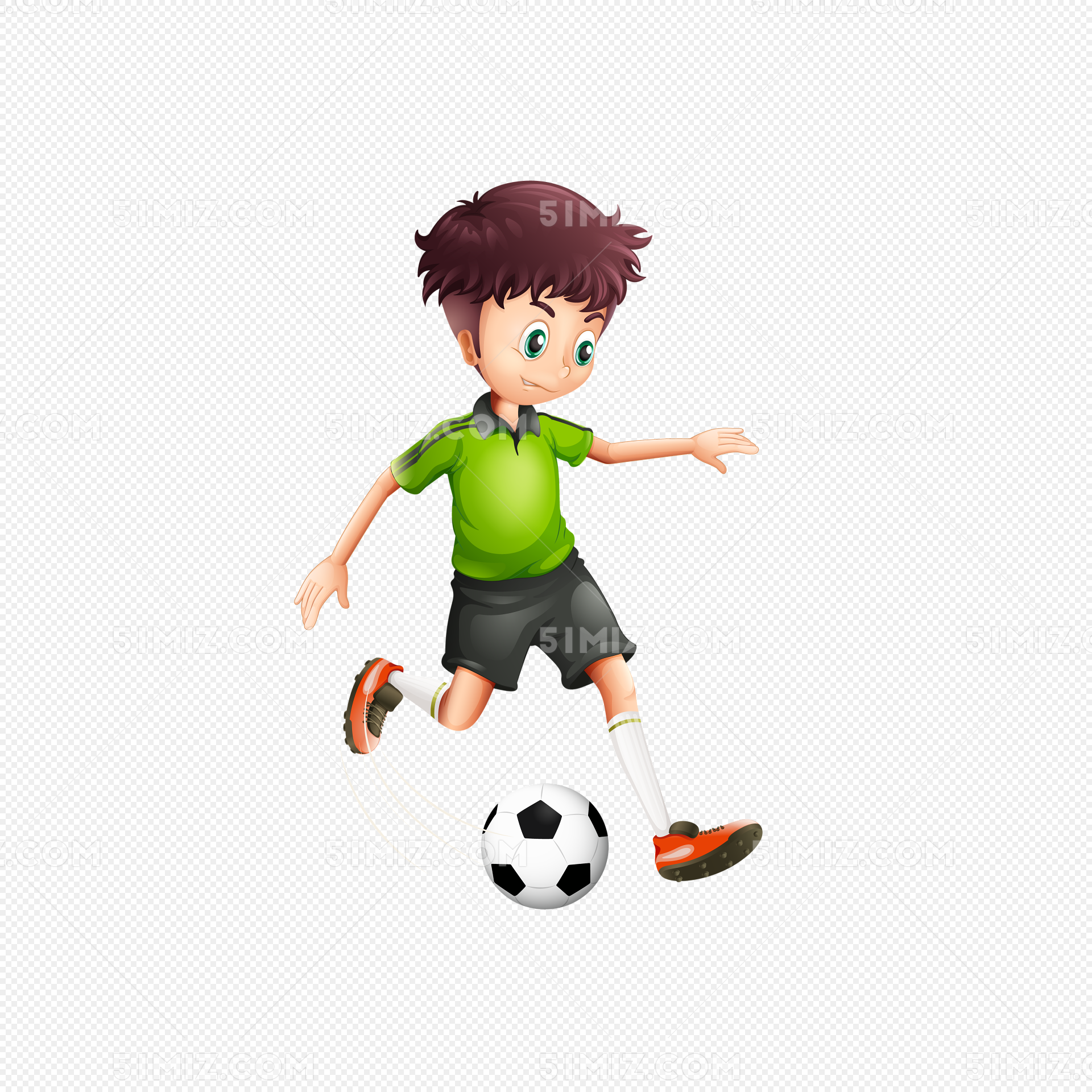 踢足球图|插画|儿童插画|姬CC - 原创作品 - 站酷 (ZCOOL)
