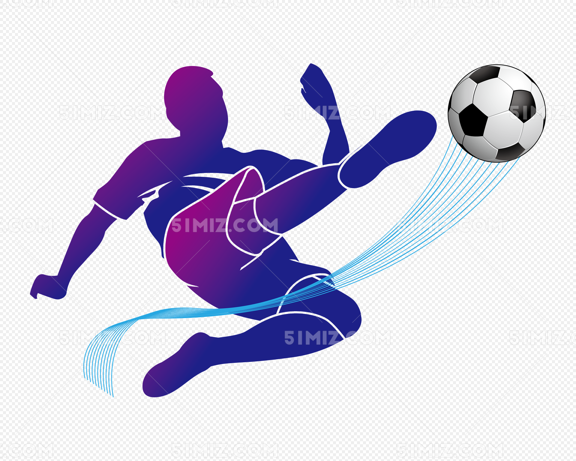足球运动场景卡通手绘插画设计素材v1 Playing Football – Vector Illustration – 设计小咖