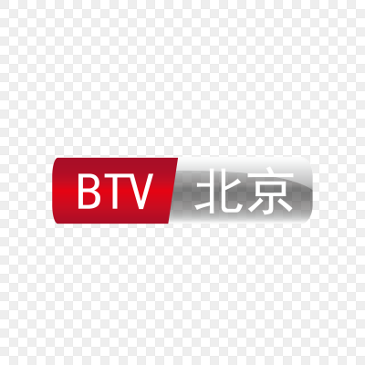 红色北京卫视logo标志