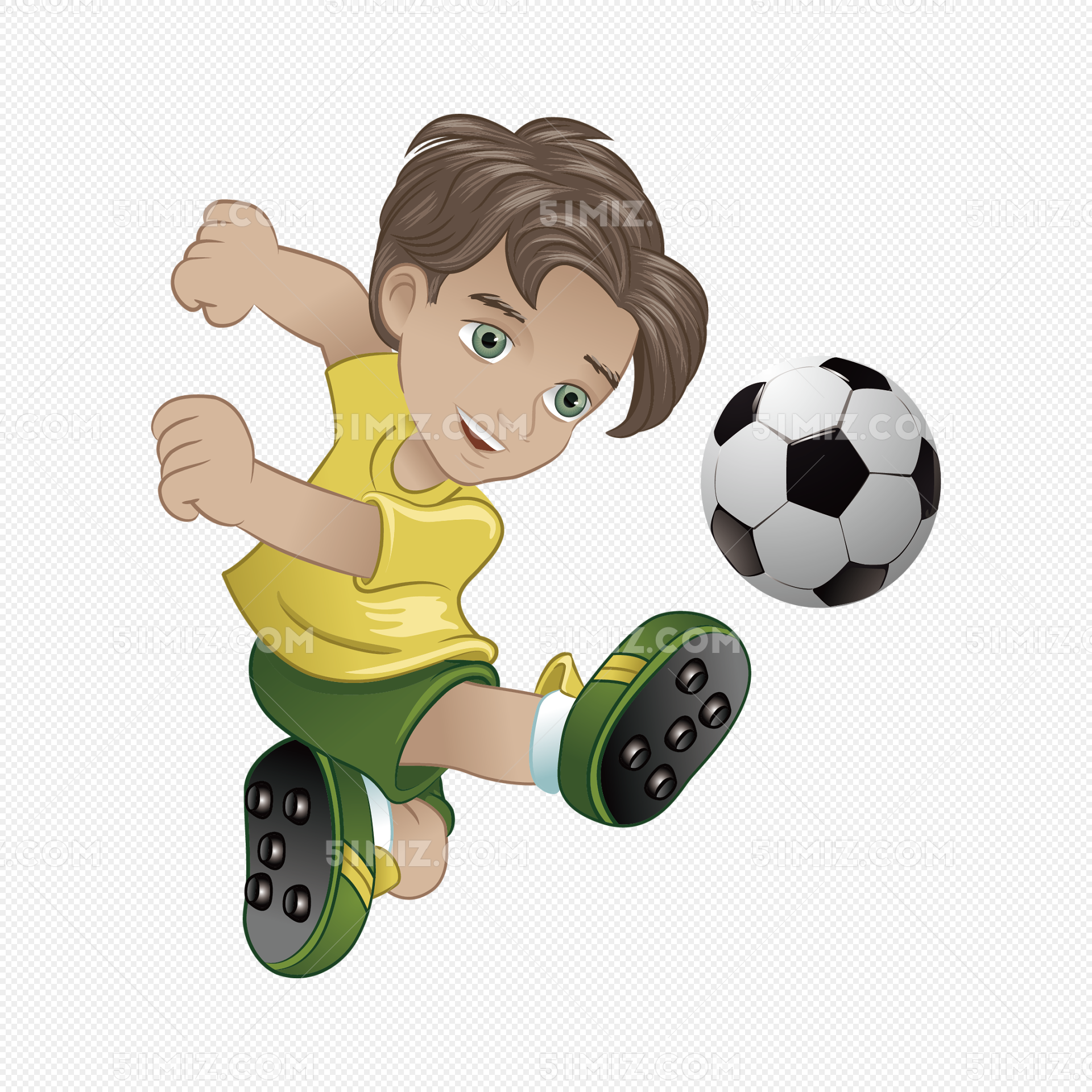 踢足球图|插画|儿童插画|姬CC - 原创作品 - 站酷 (ZCOOL)