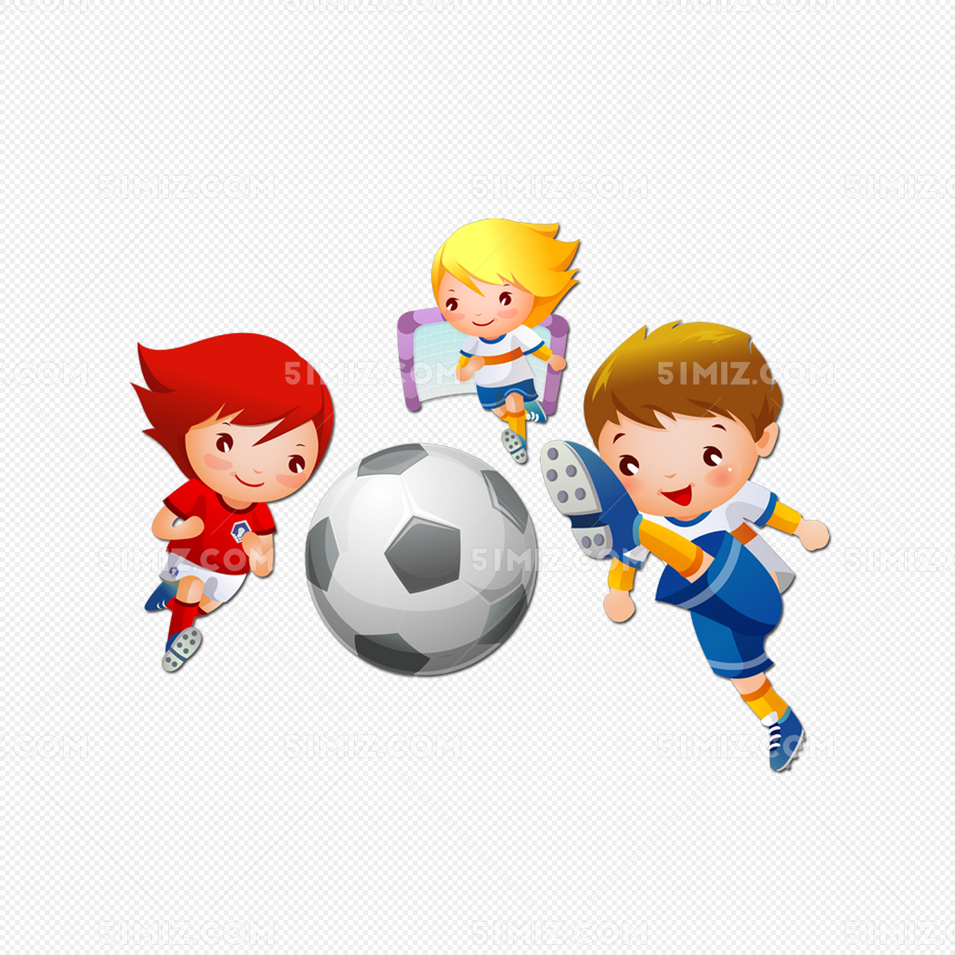 足球运动踢球的小朋友图片素材免费下载 - 觅知网