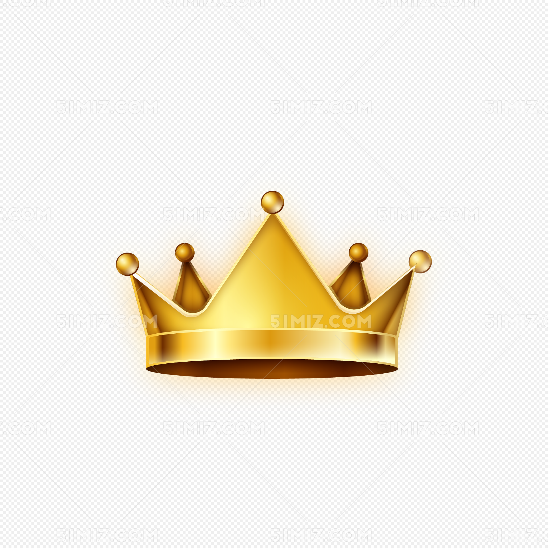 金色王冠红水晶素材免费下载 - 觅知网