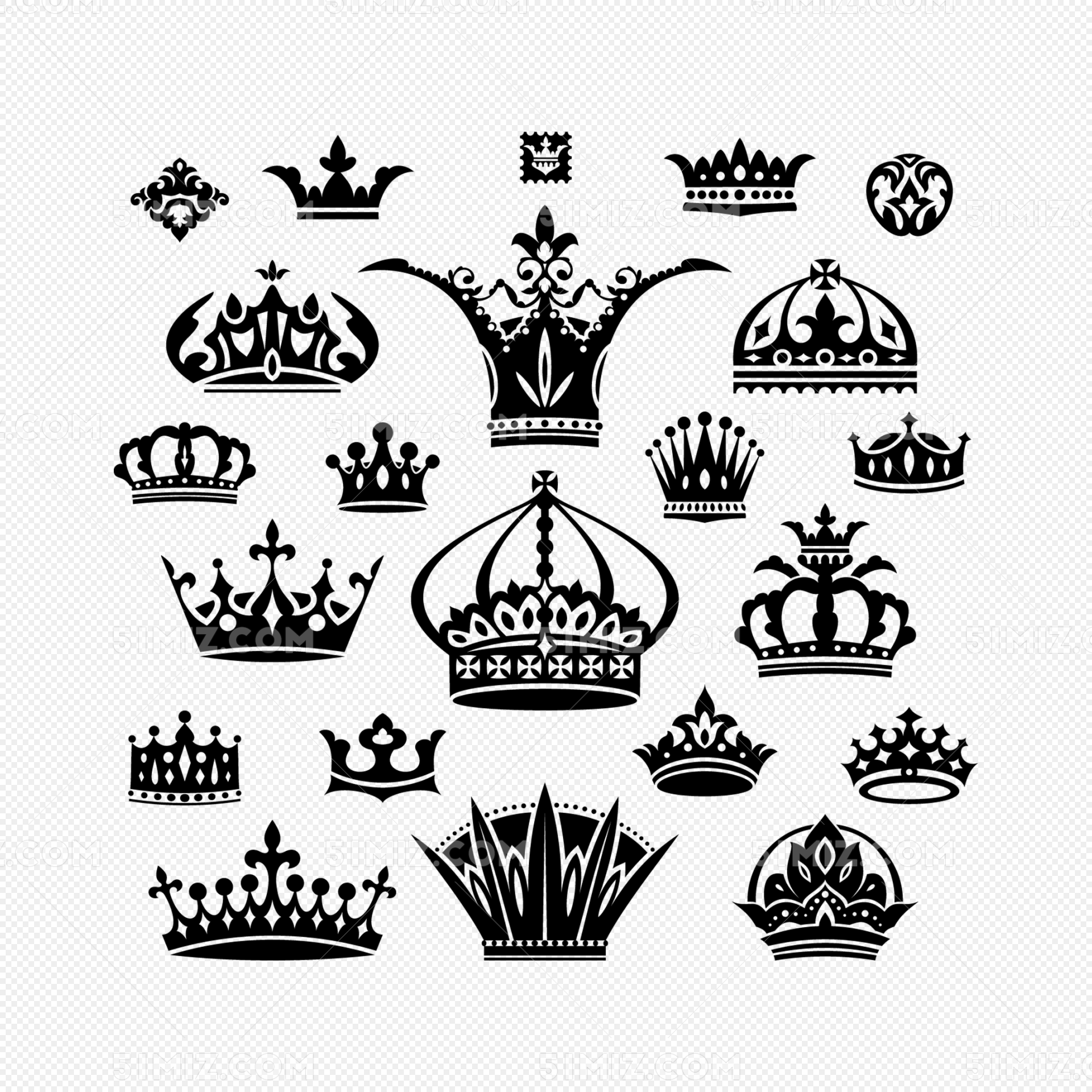 皇冠图标图片素材免费下载 - 觅知网