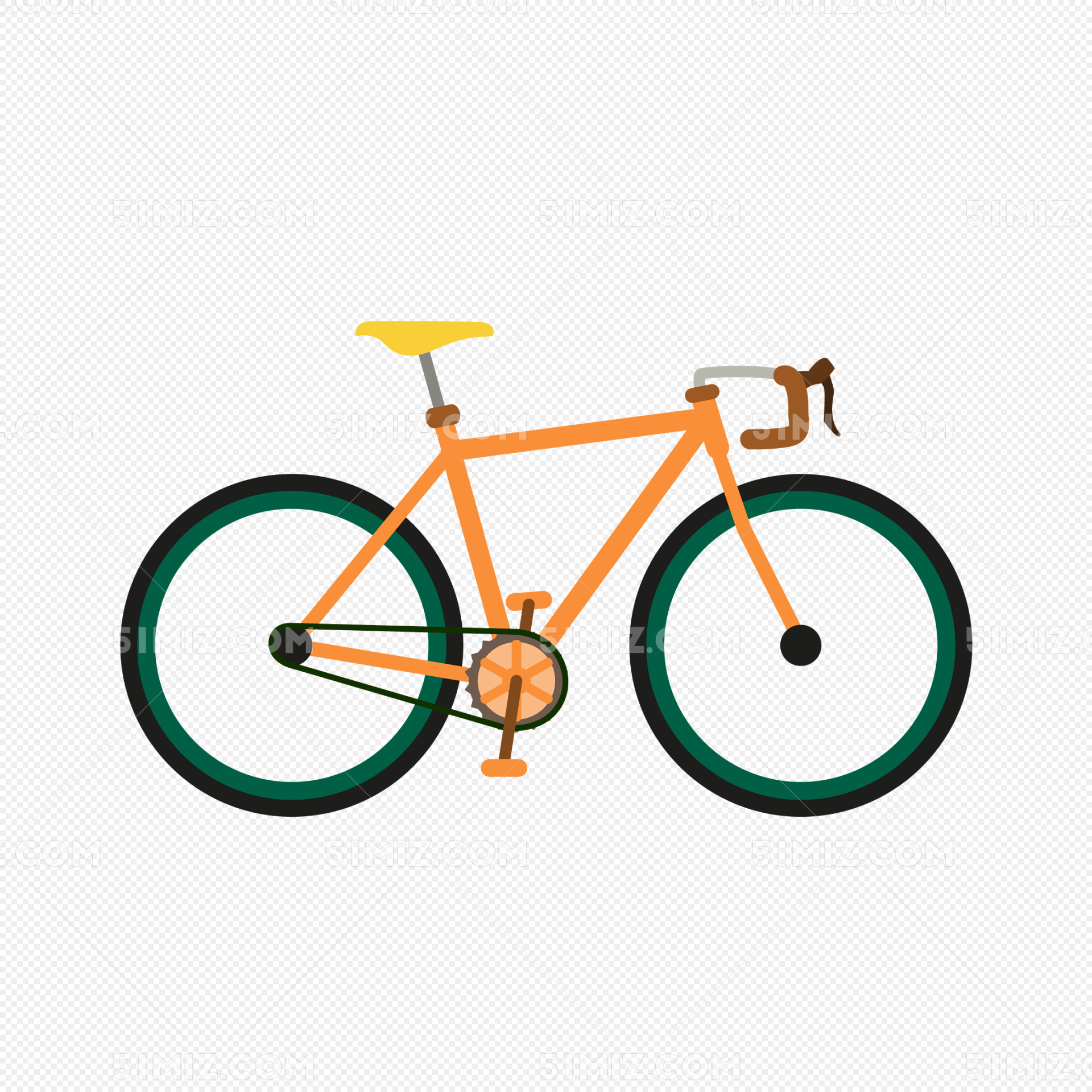 彩色自行车简笔画画法图片步骤（儿童分类垃圾桶绘画图片） - 有点网 - 好手艺