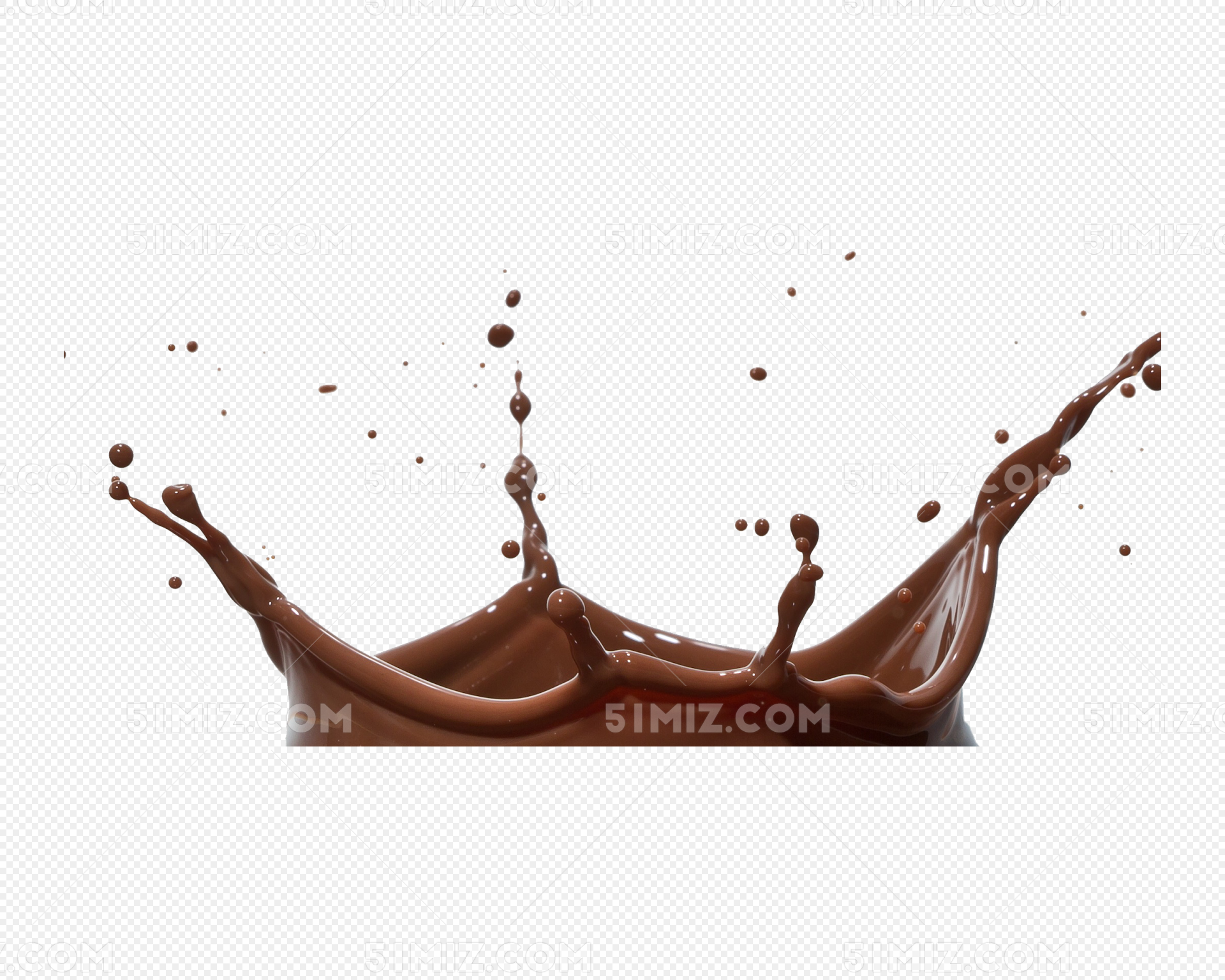 美味的巧克力手绘插画图片_生物静物_设计元素-图行天下素材网