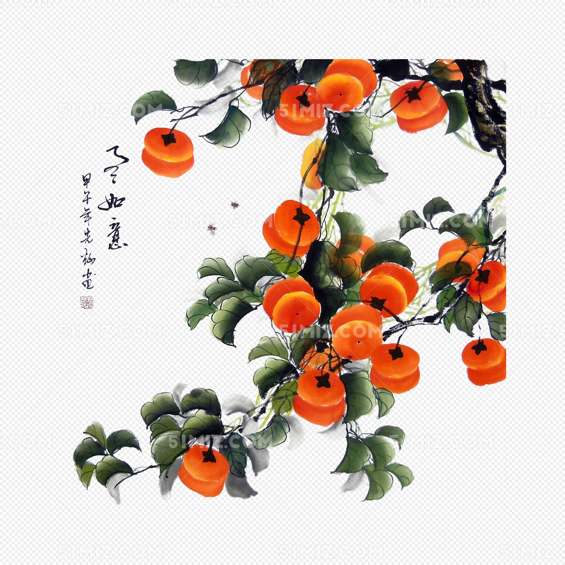 鲜花盛开的苹果树|纯艺术|水彩|Taijyou - 临摹作品 - 站酷 (ZCOOL)