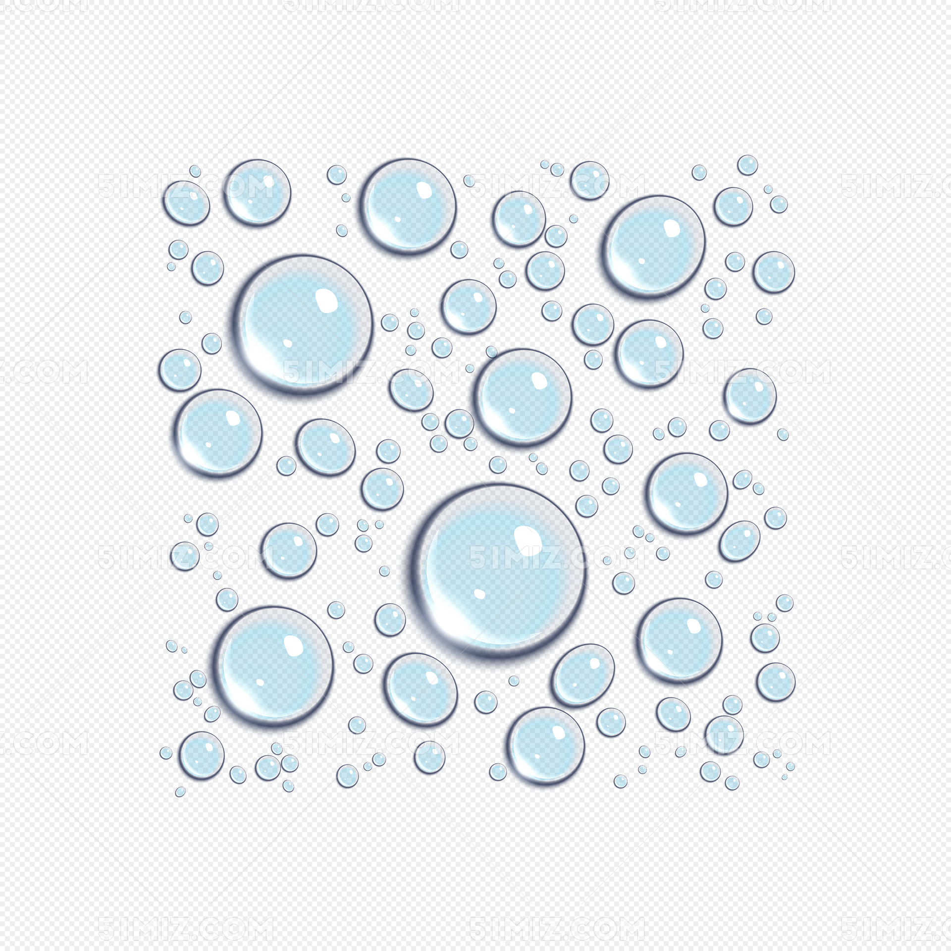 精致蓝色水滴psd素材设计图__海报设计_广告设计_设计图库_昵图网nipic.com