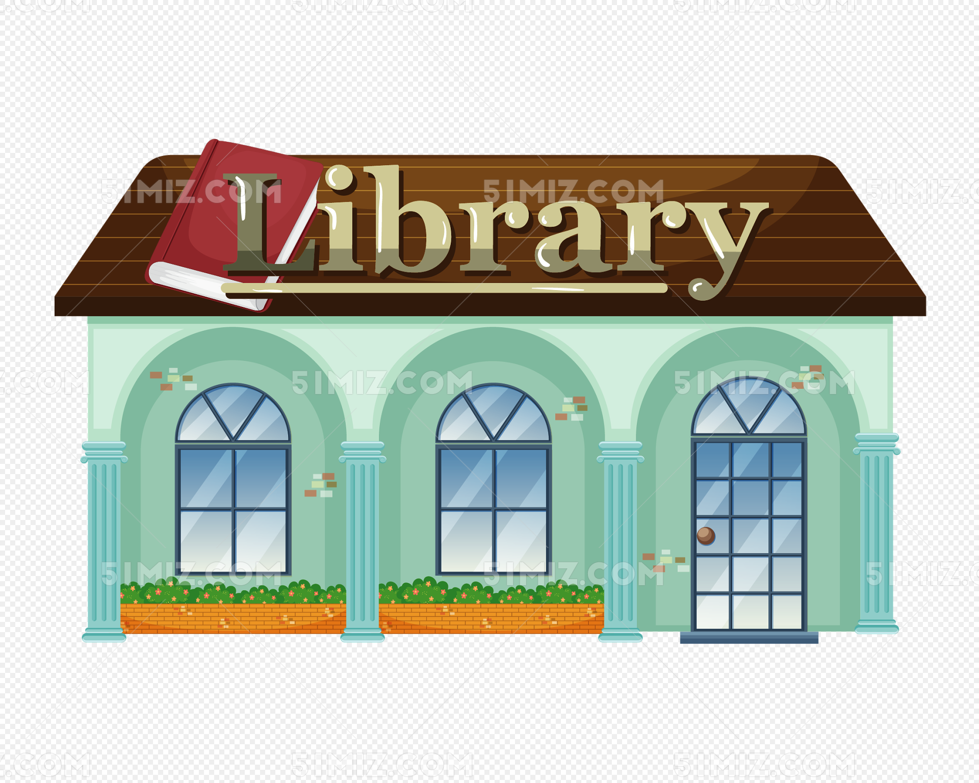 图书馆看书|插画|创作习作|暖阳余 - 原创作品 - 站酷 (ZCOOL)