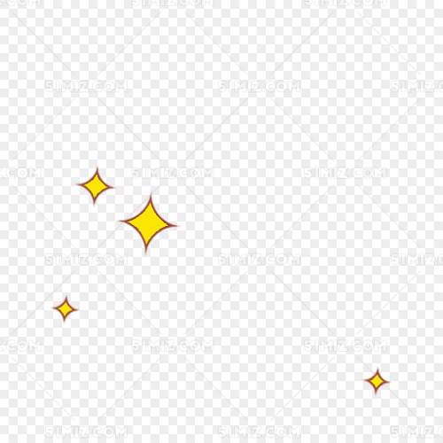 黄色闪光星星背景素材免费下载 觅知网