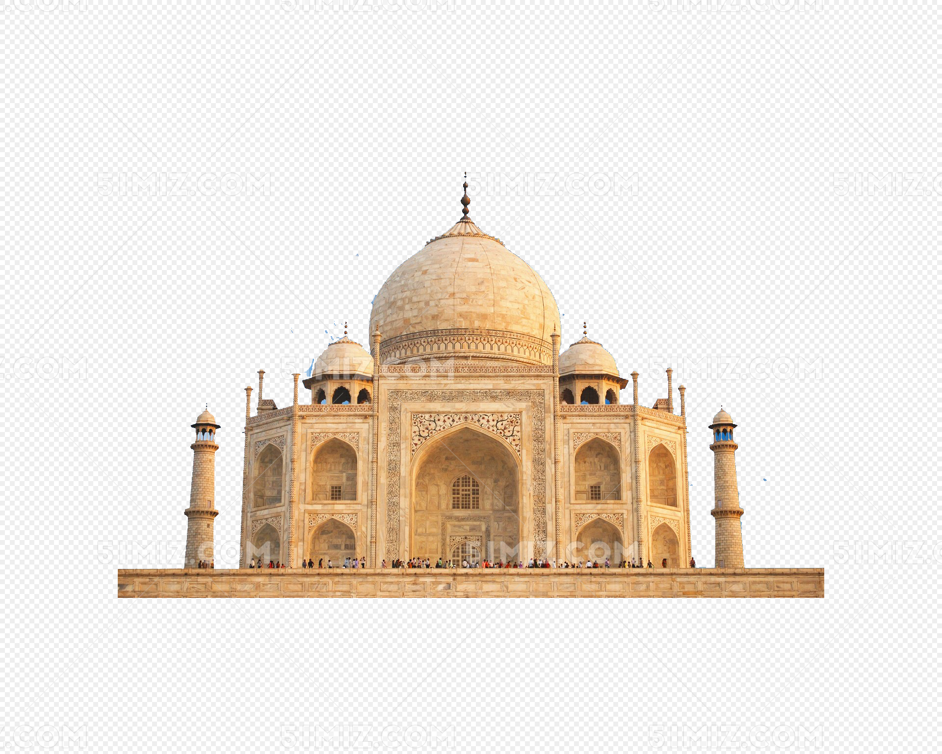 印度最著名的建筑，世界新七大奇迹之一，被誉为“完美建筑”_泰姬陵