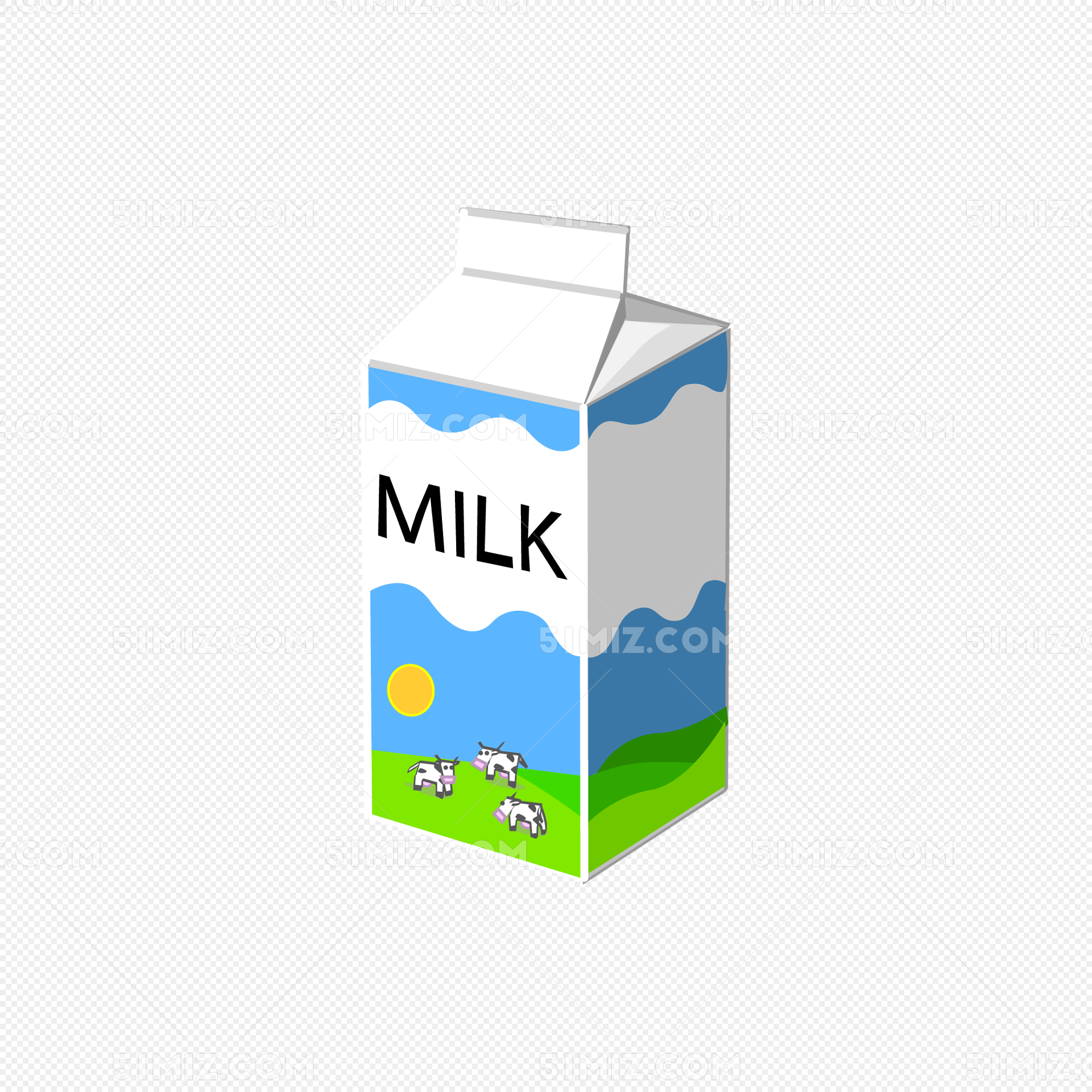 钻石利乐包，牛奶包装设计|平面|包装|元美广告 - 原创作品 - 站酷 (ZCOOL)