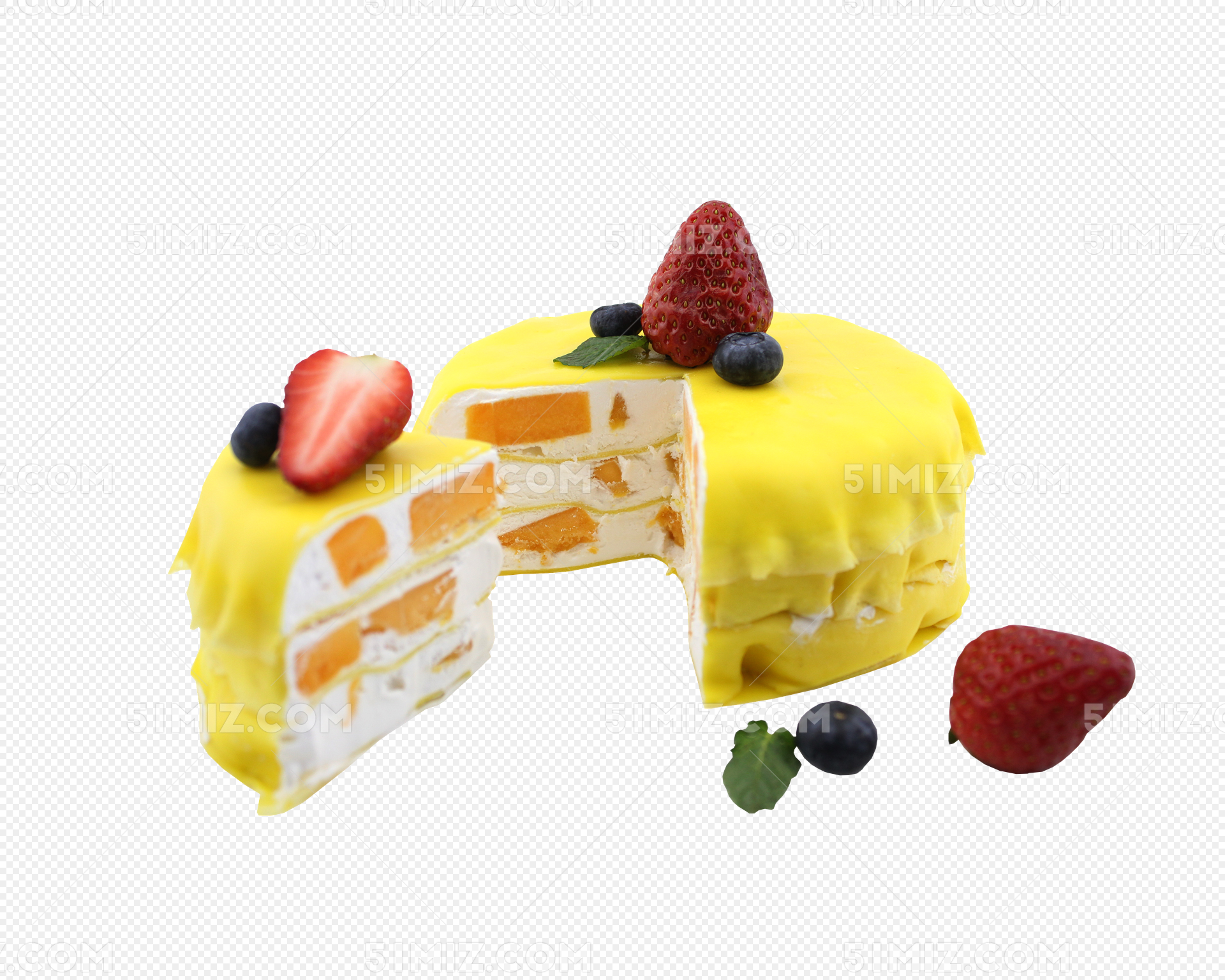 芒果修多(季節限定)(生日蛋糕)-歐貝拉西點專門店