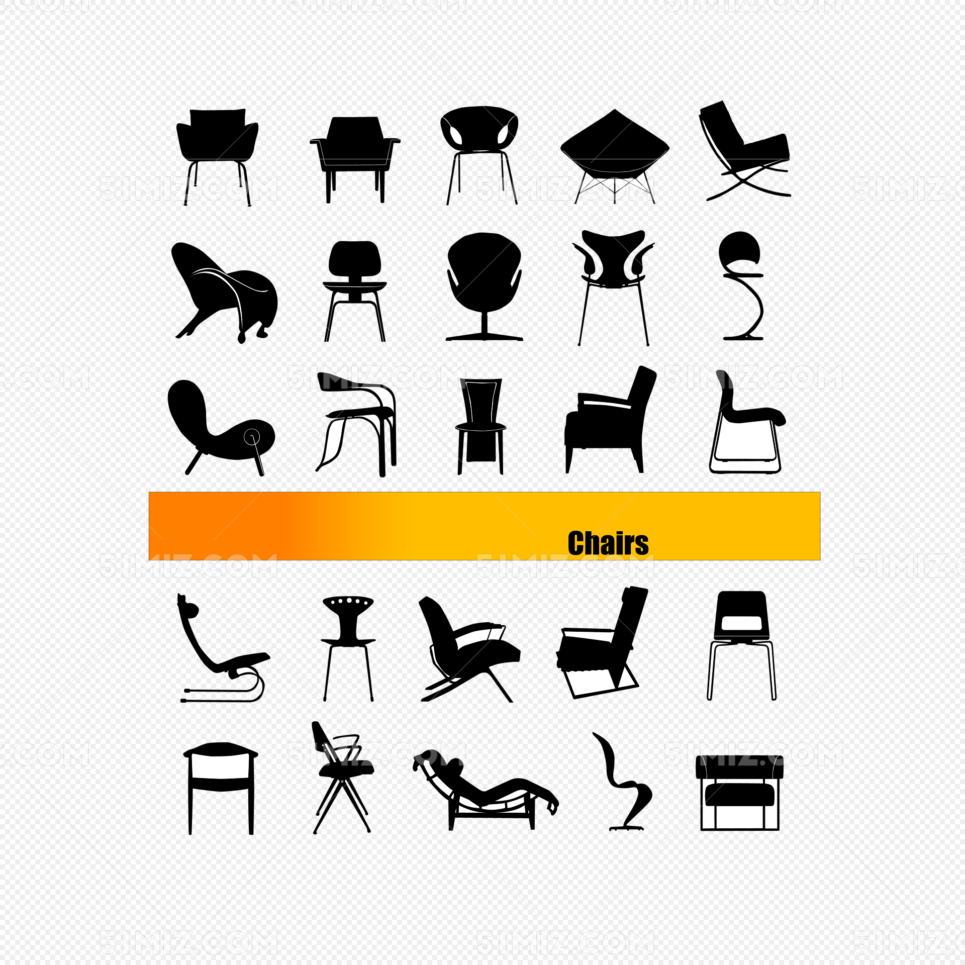 漫画人物坐椅子 库存例证. 插画 包括有 家具, 商业, 动画片, 回报, 扶手, 椅子, 字符, 例证 - 24851231