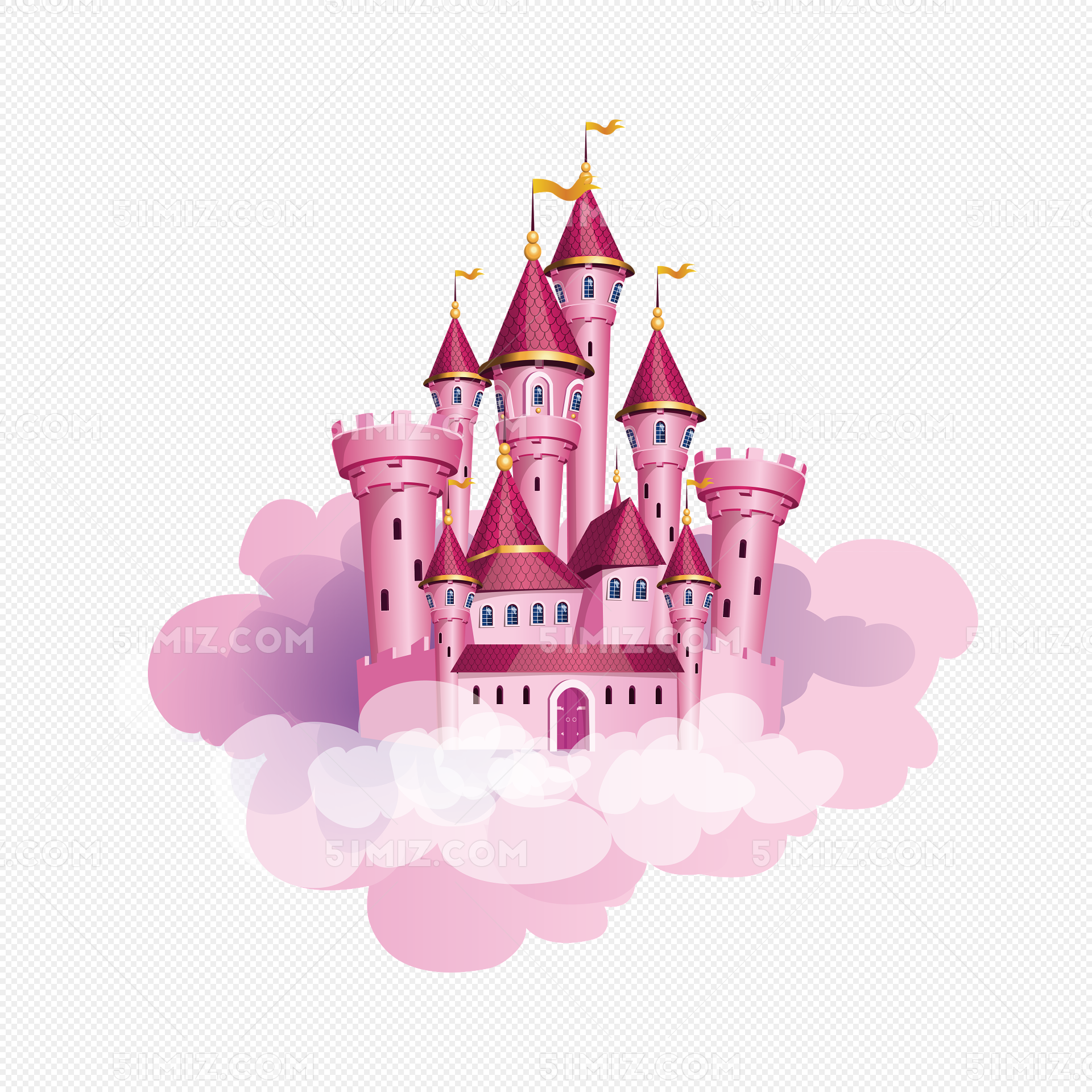 【城堡手繪】嚴選推薦：27張可愛的城堡手繪圖下載 - 天天瘋後製