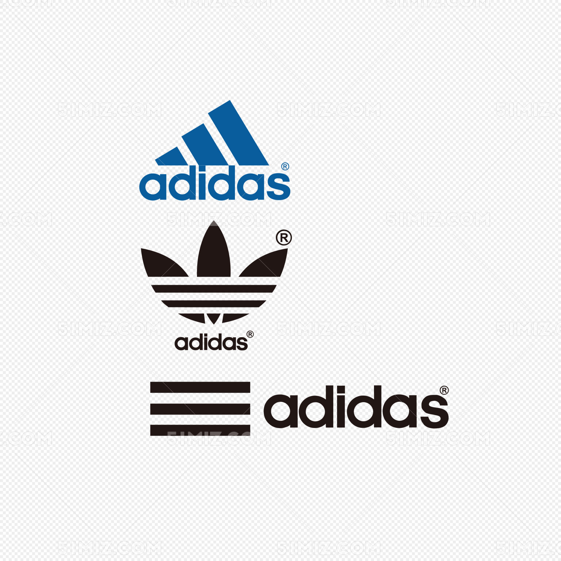 阿迪达斯品牌logo壁纸_电脑主题下载站