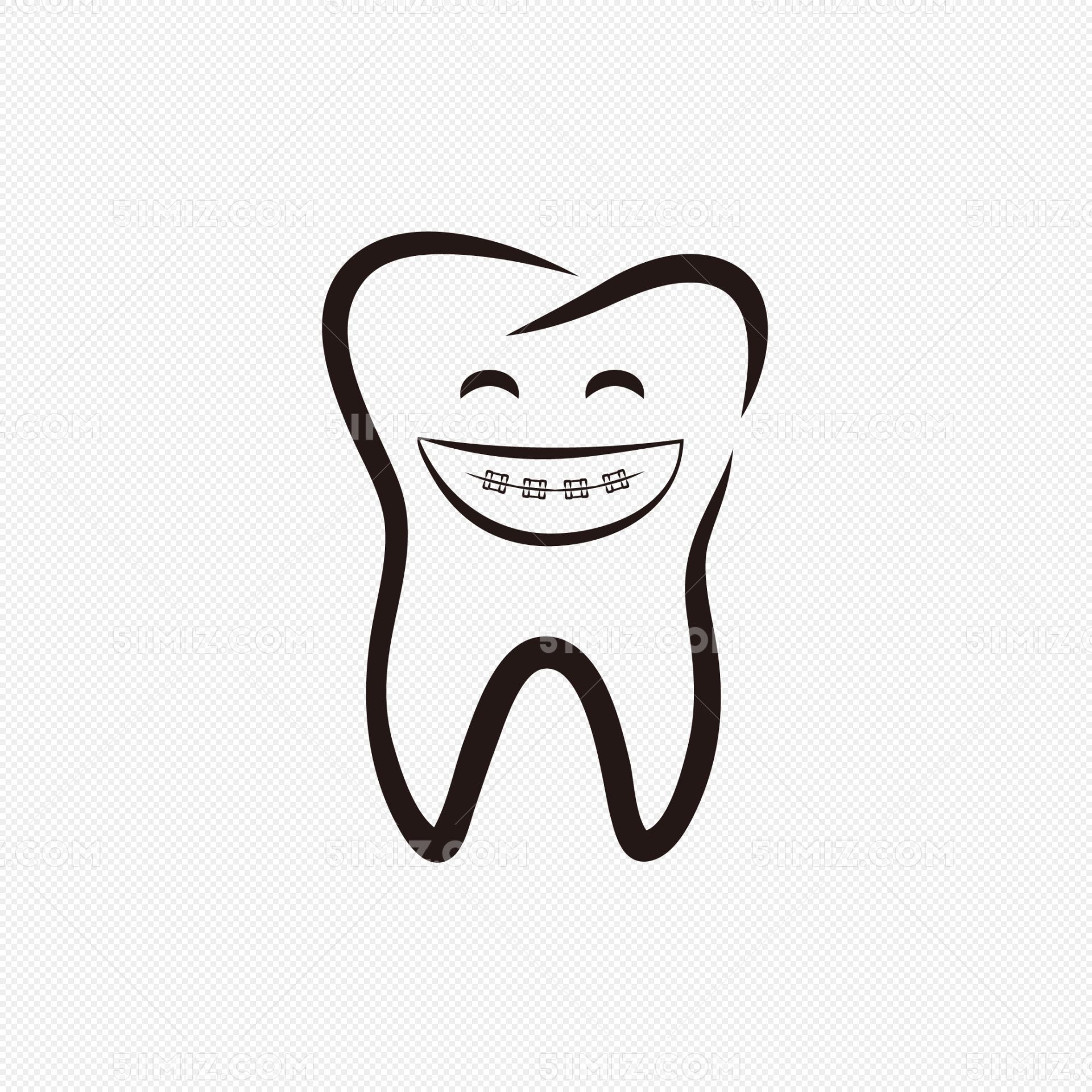 爱牙日牙齿清洁插画图片素材免费下载 - 觅知网