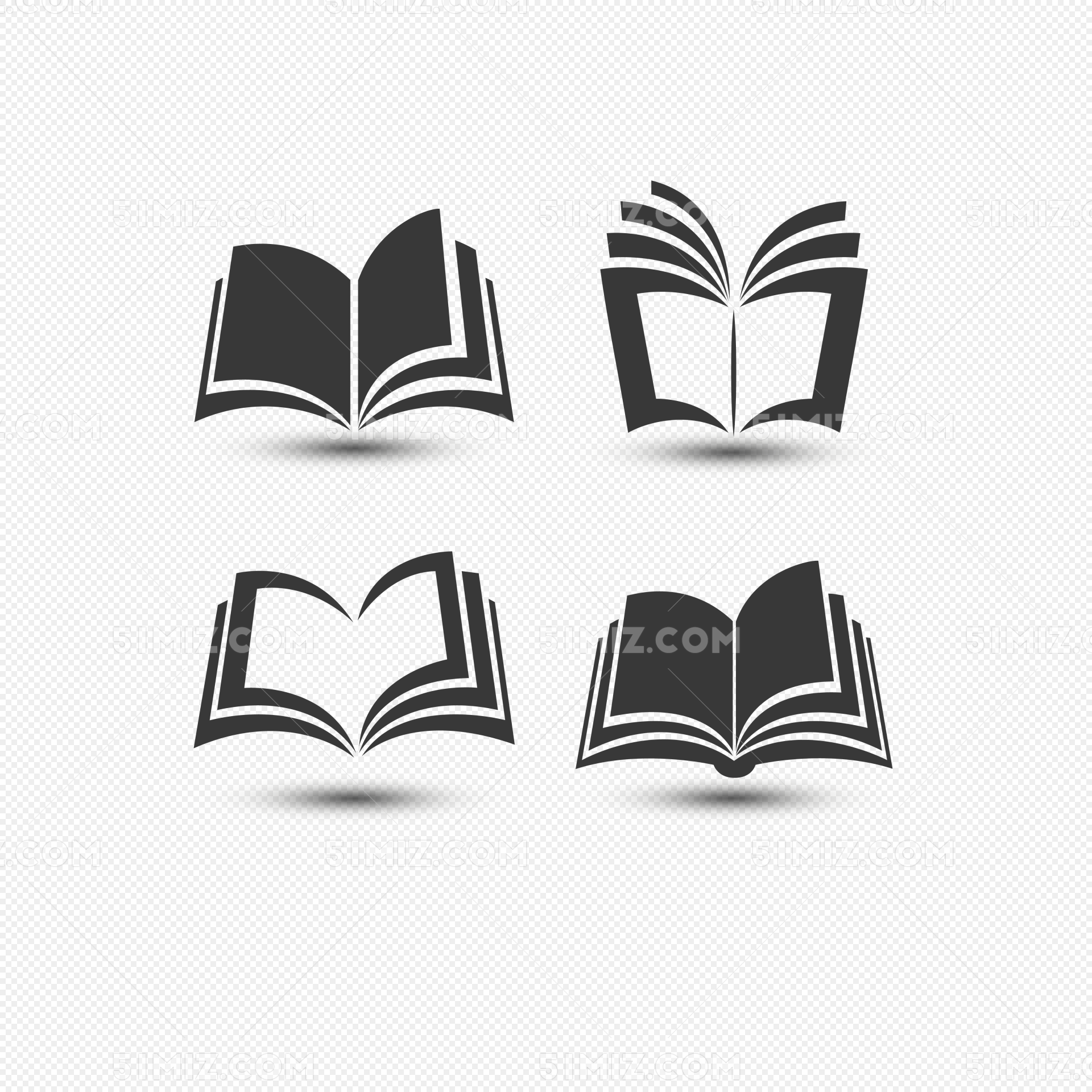 各种矢量书本设计图__其他图标_标志图标_设计图库_昵图网nipic.com