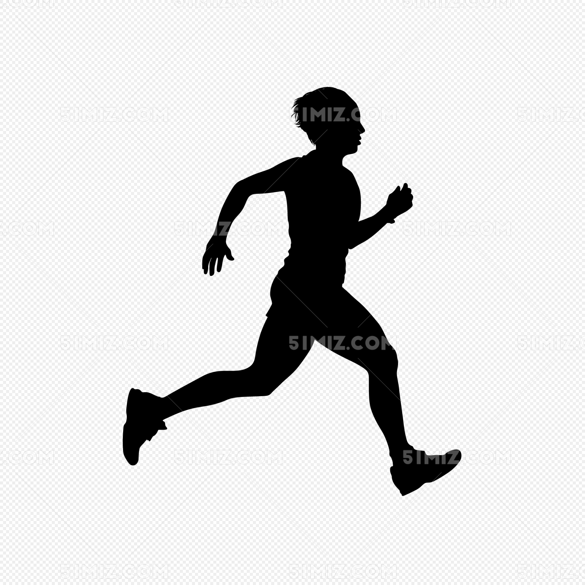 急速跑步的人物图片素材免费下载 - 觅知网