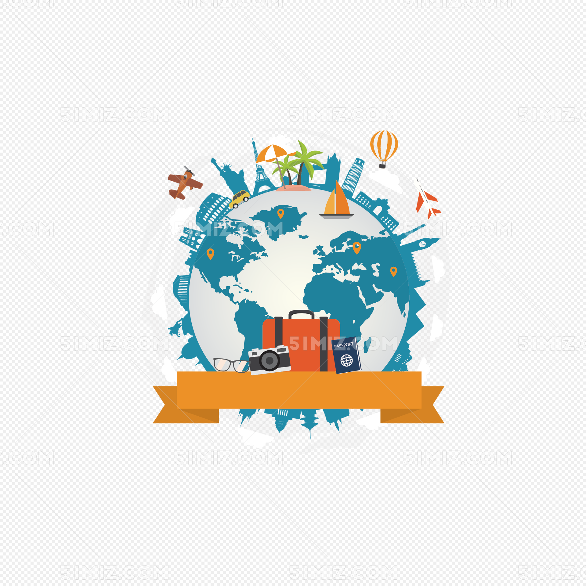 Travel. Traveling logo. Tour and travel logo design vector 12101300 ...