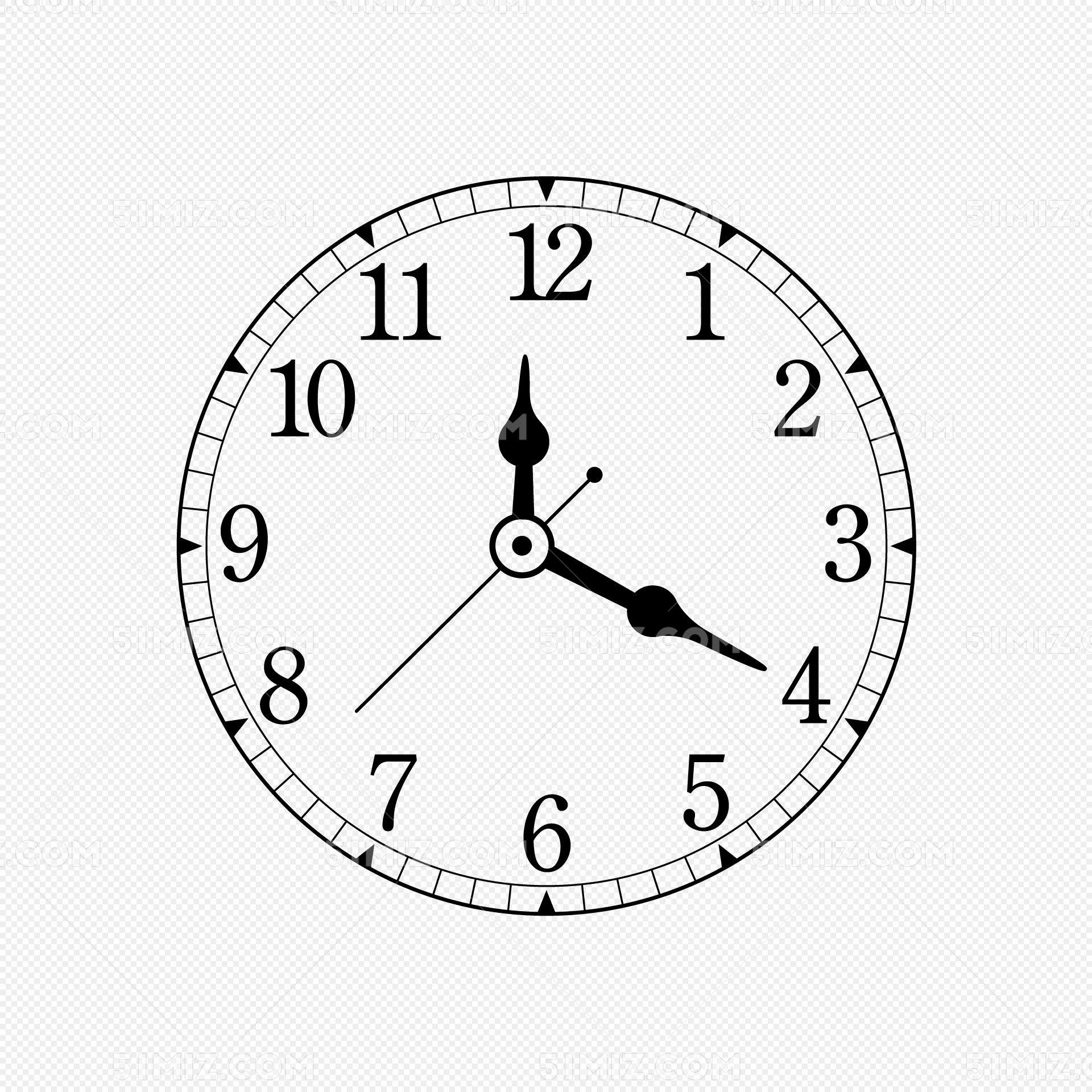 时钟设计图__公共标识标志_标志图标_设计图库_昵图网nipic.com