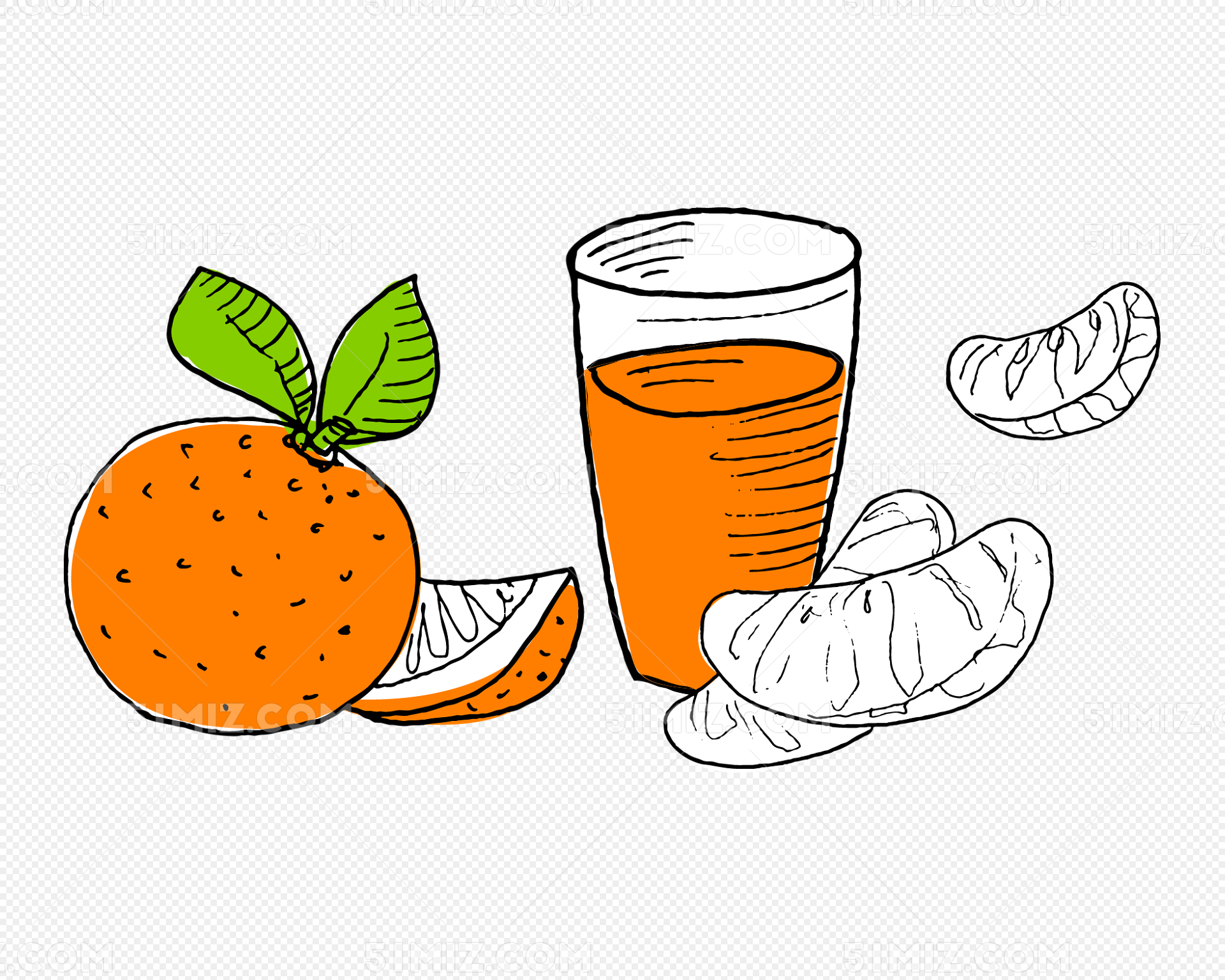 果汁插画 饮品海报 手绘草莓插画|插画|商业插画|一条画画的咸鱼 - 原创作品 - 站酷 (ZCOOL)
