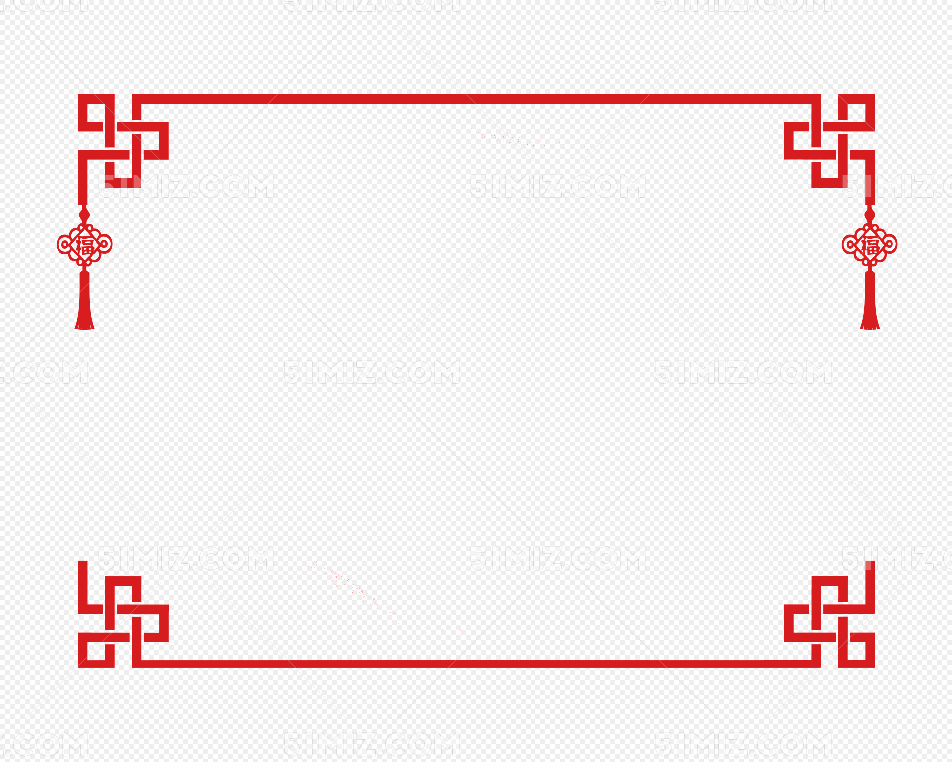 唯美中国风边框青花瓷底纹花边图片素材免费下载_觅知网