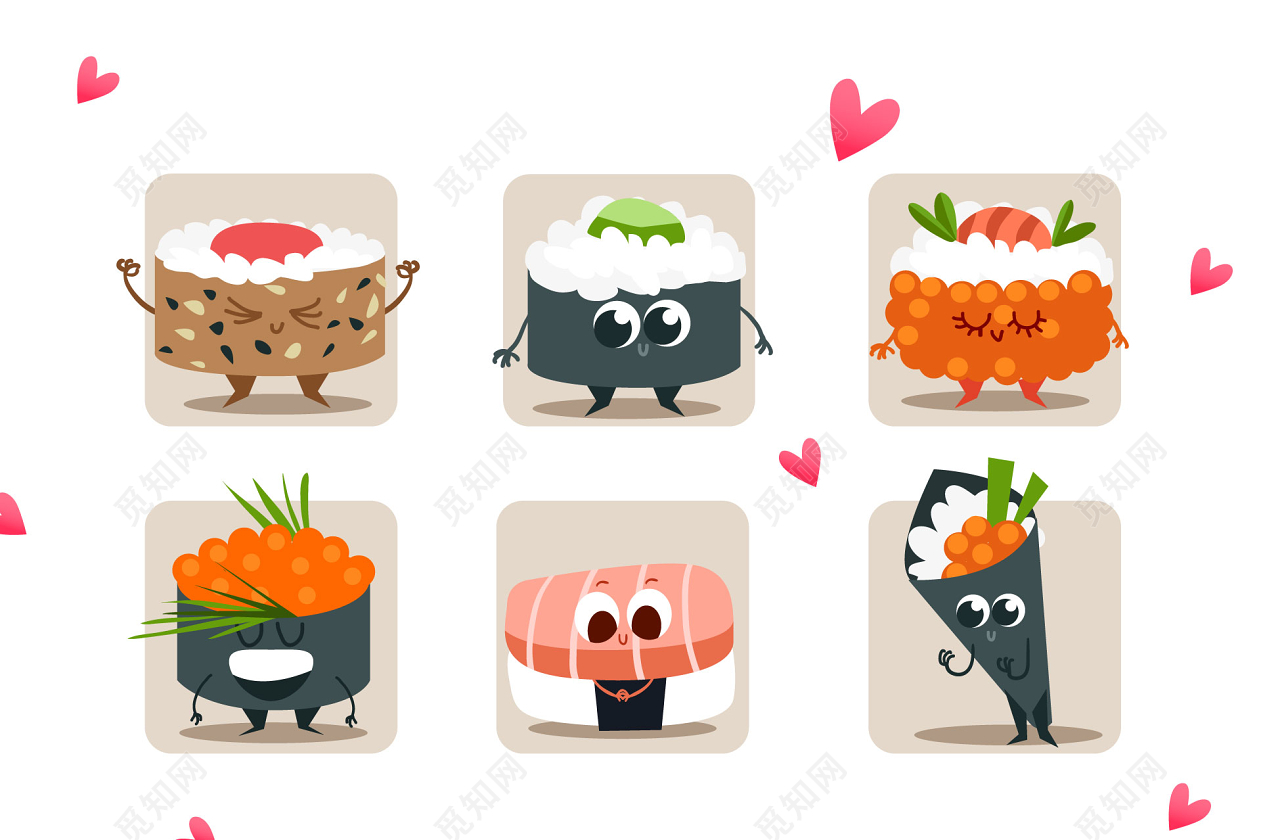 Salmon clipart sushi japanese, Salmon sushi japanese Transparent FREE for download on ...