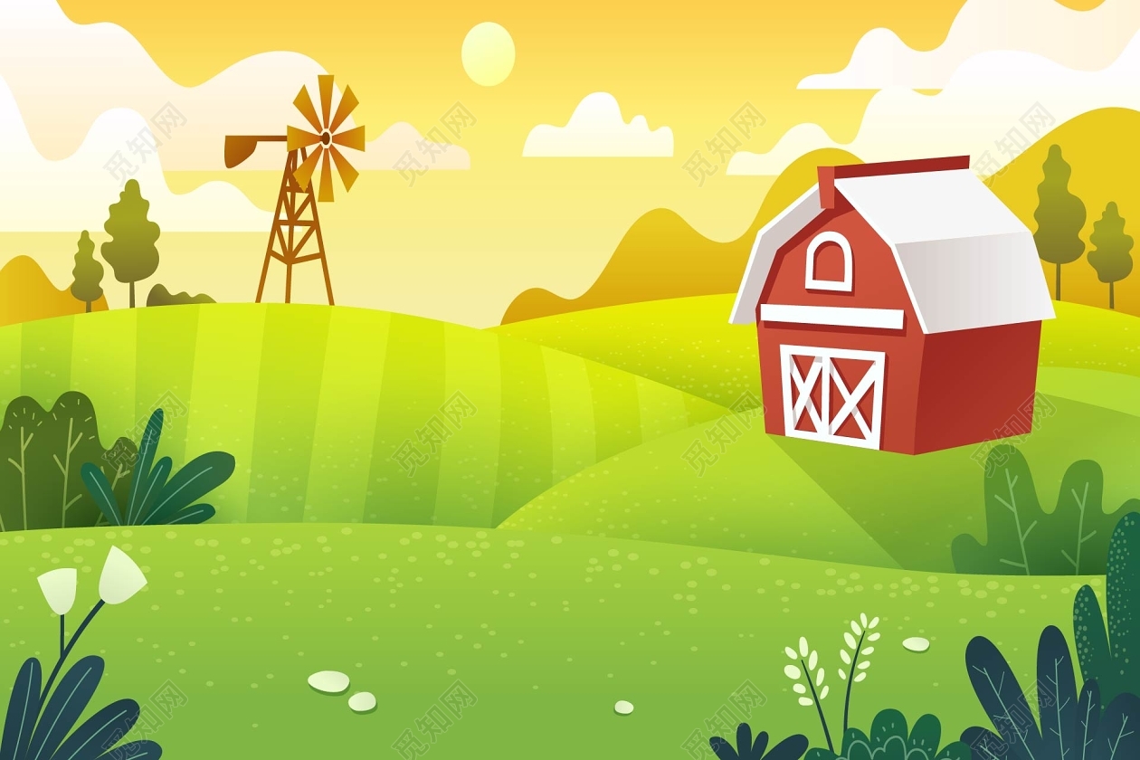 来个丰收的小农场|插画|儿童插画|凉小宜 - 原创作品 - 站酷 (ZCOOL)