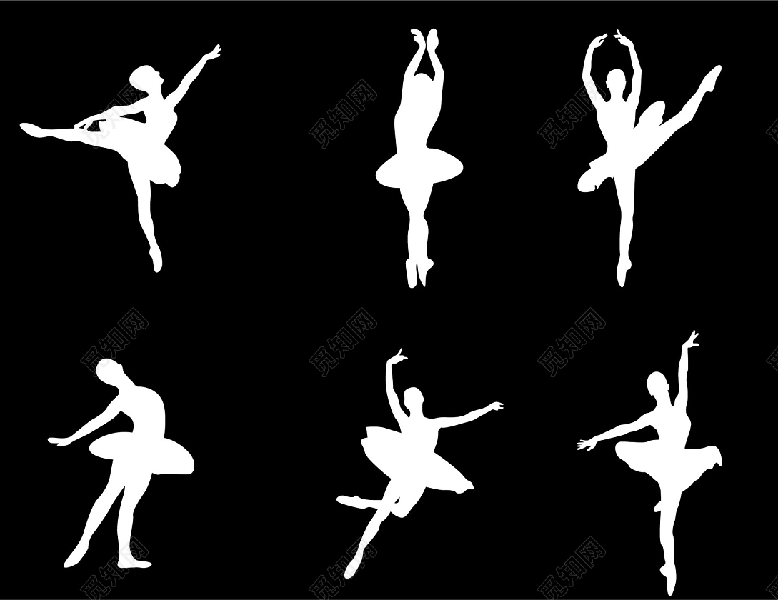 芭蕾舞剪影设计图__广告设计_广告设计_设计图库_昵图网nipic.com