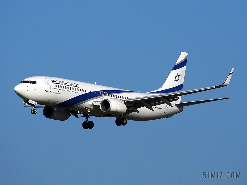 波音737 以色列的航空公司 脱掉 飞行 飞机 交通 旅程