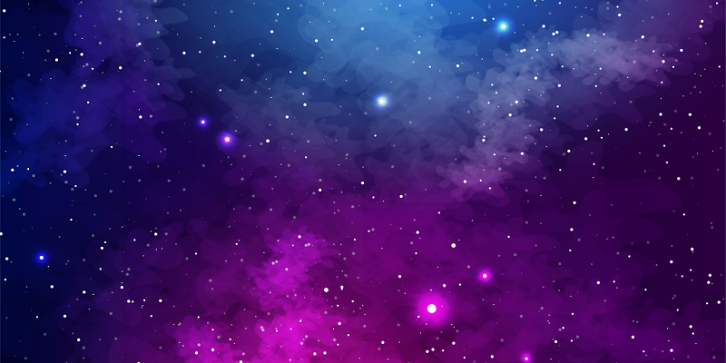 紫色炫丽星空星云背景免费下载 觅知网
