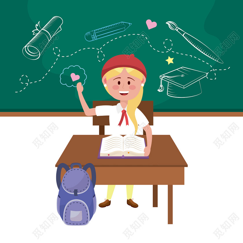 卡通黑板开学季额教室课堂素材免费下载 觅知网 卡通黑板开学季额教室课堂素材免费下载 觅知网