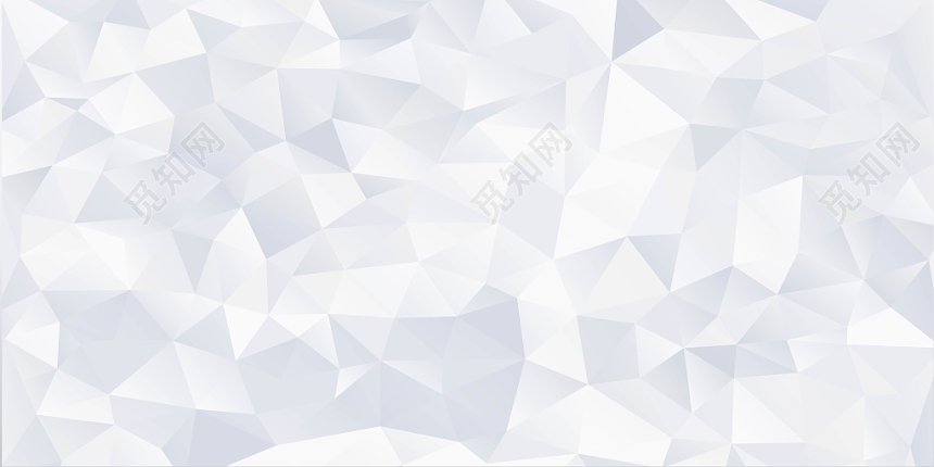 白色简约几何纹理多边形几何背景免费下载 觅知网