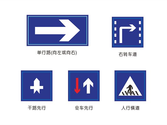 交通标志蓝色p图片