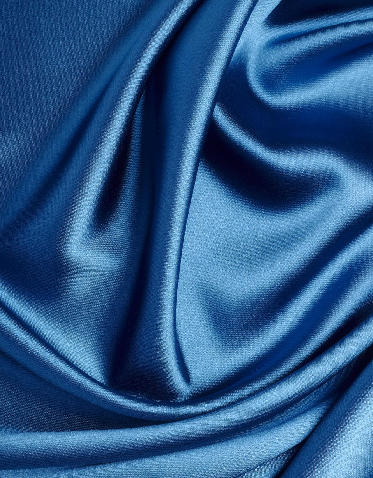 蓝色动感绸缎丝绸图片素材-编号12994451-图行天下